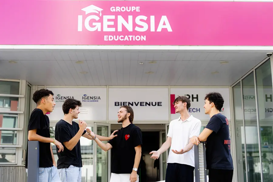 igensia tech lyon étudiants campus